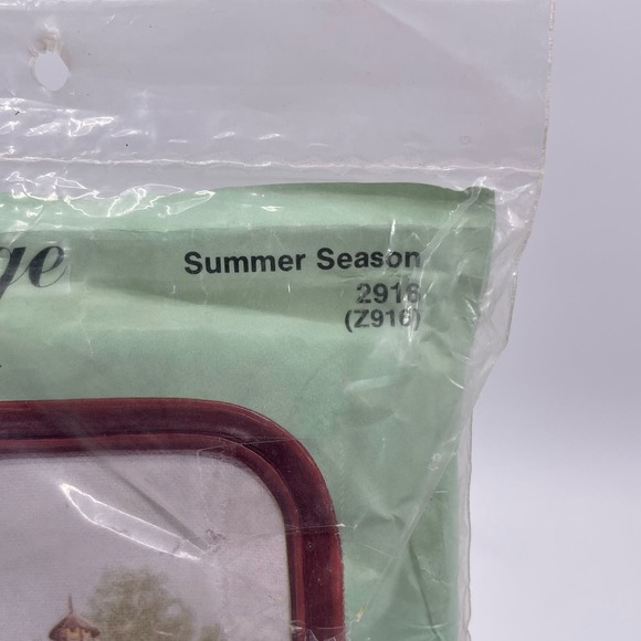 Vintage Heritage Series Summer Season Embroidery Cathy Needlecraft Kit #2916 NEW - Picture 5 of 7